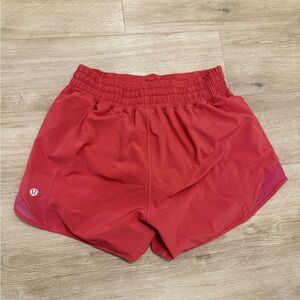Lululemon Athletica Hotty Hot Shorts - 4” - Pink